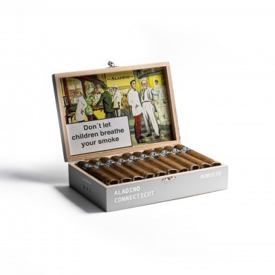 Aladino Connecticut Robusto Cigar - Box of 20